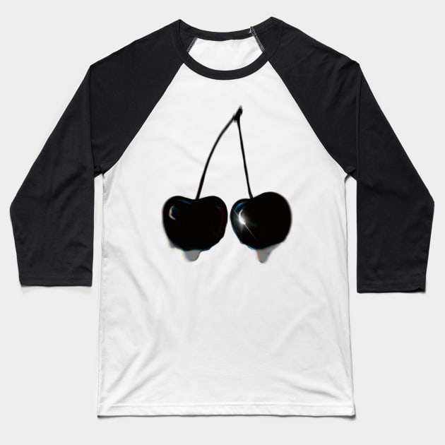 Juicy cherries Baseball T-Shirt by xsaxsandra